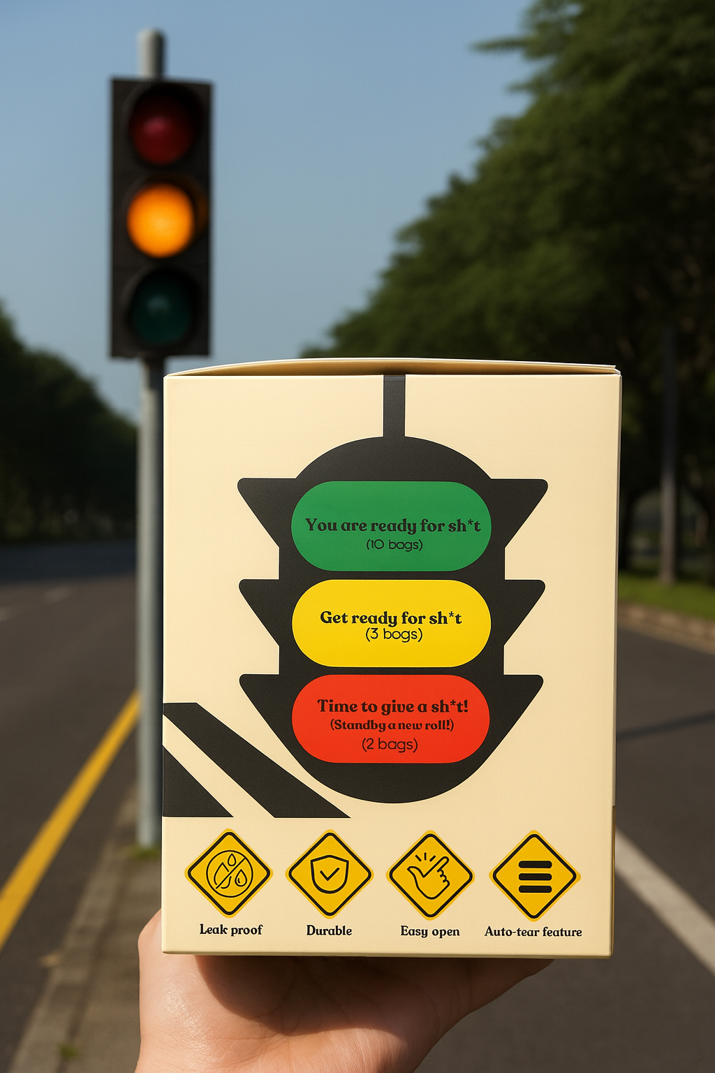 The Poop Bag that gives a sh*t