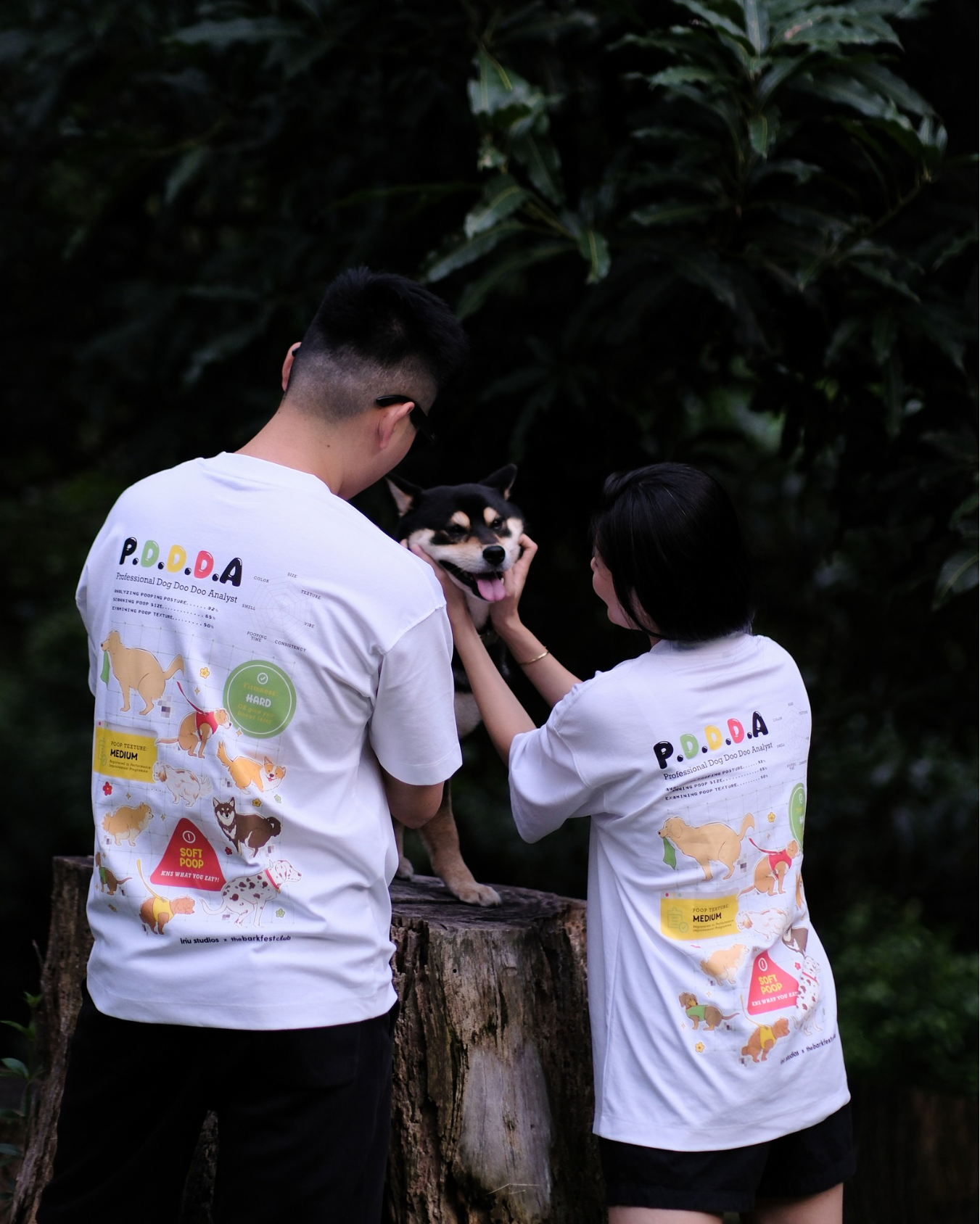 The P.D.D.D.A T-Shirt                               (Inu Studios x The Barkfest Club)