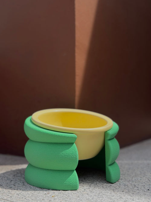 BUBOWL| Elevated & Angled Pet Bowl