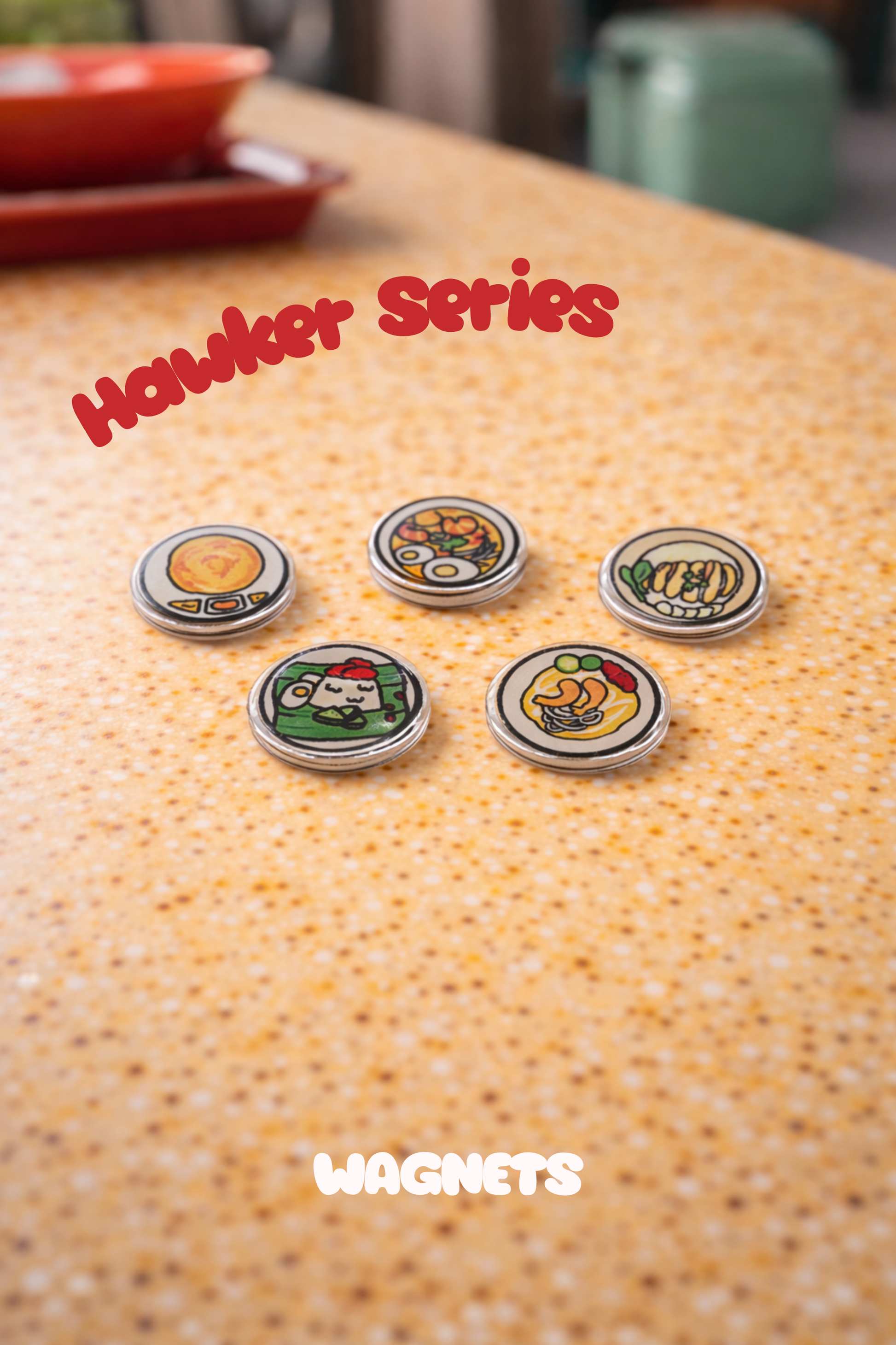 WAGNETS charm: Hawker Series