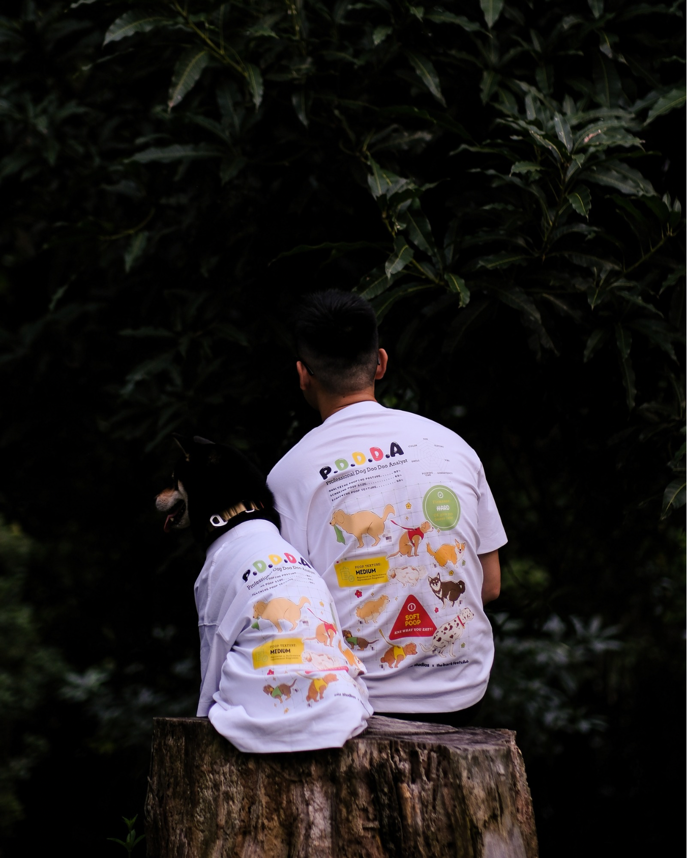 The P.D.D.D.A T-Shirt                               (Inu Studios x The Barkfest Club)