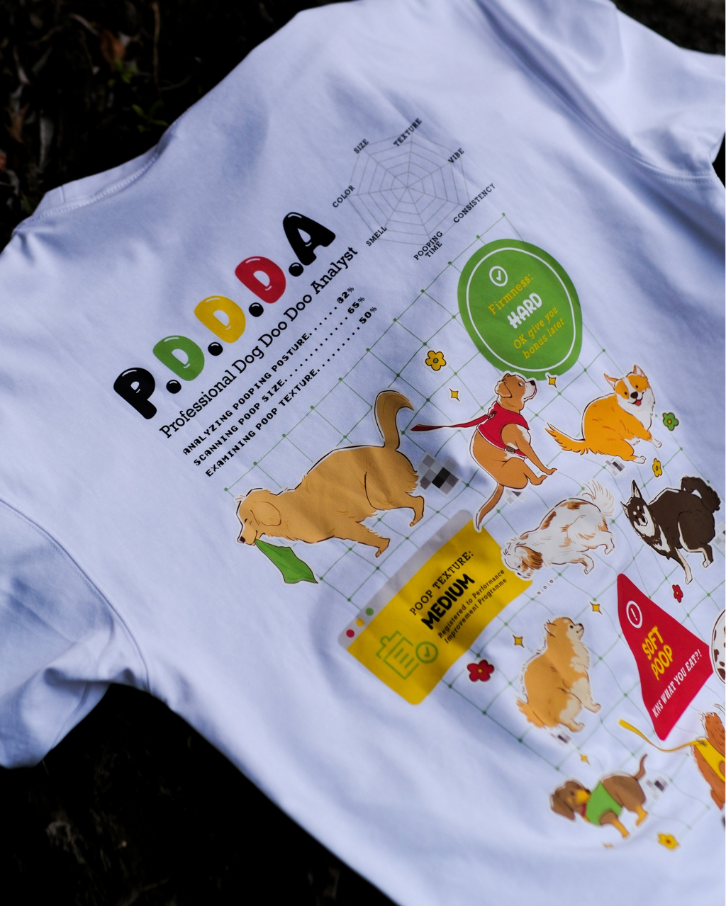 The P.D.D.D.A T-Shirt                               (Inu Studios x The Barkfest Club)