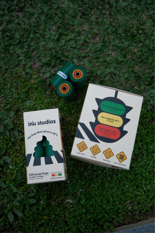 The Poop Bag that gives a sh*t